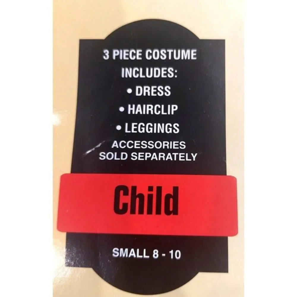 Tribal Spirit Indian‎ Shirt Girls In Spirit Halloween Costume Wolf Face Size 8